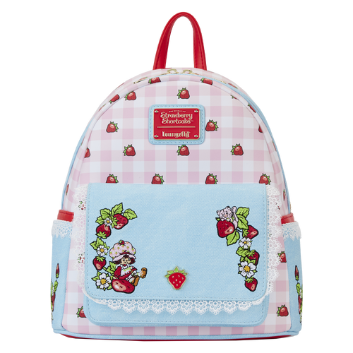 Strawberry Shortcake Denim Pocket Mini Backpack