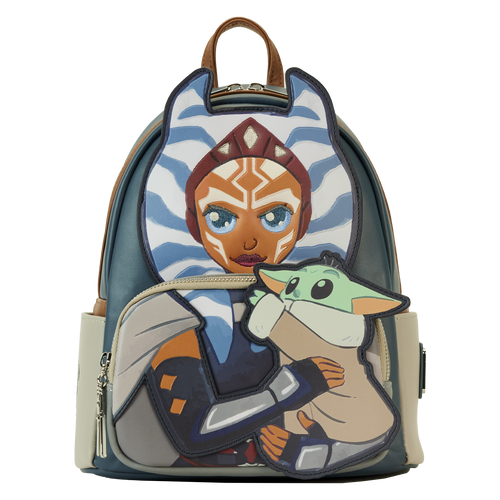 Star Wars: Ahsoka Holding Grogu Mini Backpack