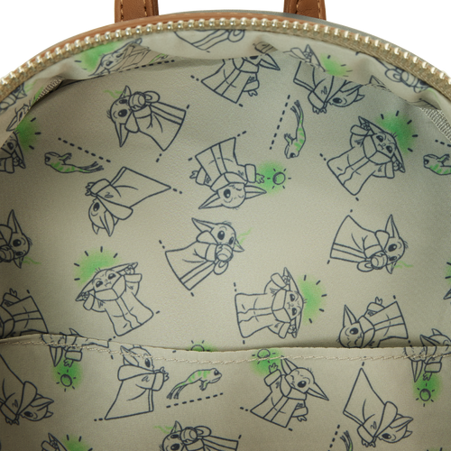 Star Wars: Ahsoka Holding Grogu Mini Backpack