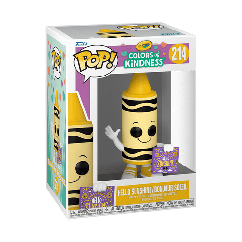 POP! Ad Icons - Crayola #214 Hello Sunshine Crayellow