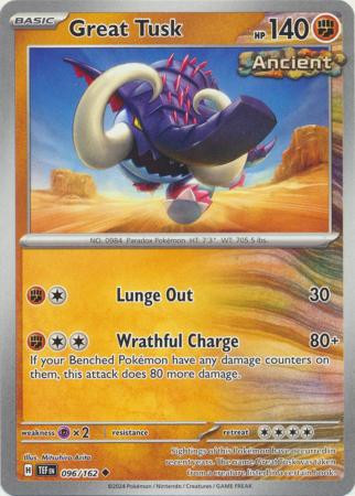 SV Temporal Forces 096/162 Great Tusk (Non-Holo)