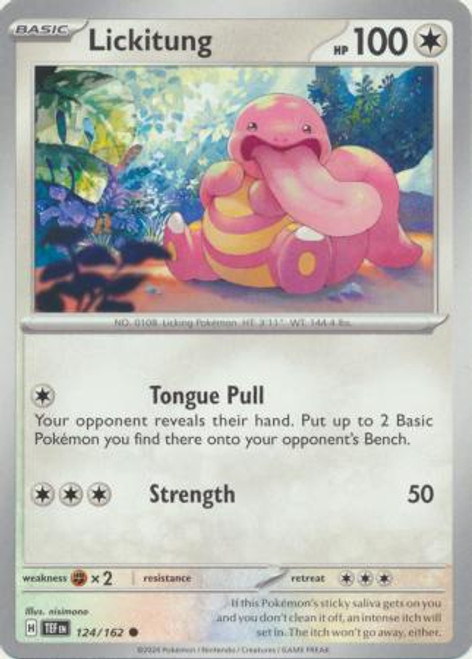 SV Temporal Forces 124/162 Lickitung