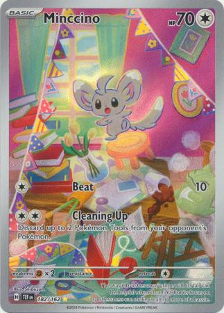 SV Temporal Forces 182/162 Minccino (Illustration Rare)