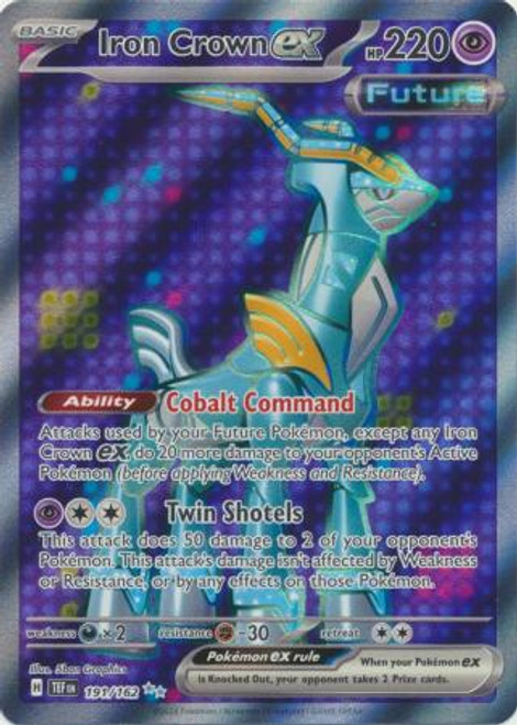 SV Temporal Forces 191/162 Iron Crown ex (Full Art)