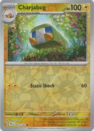 SV Temporal Forces 055/162 Charjabug (Reverse Holo)
