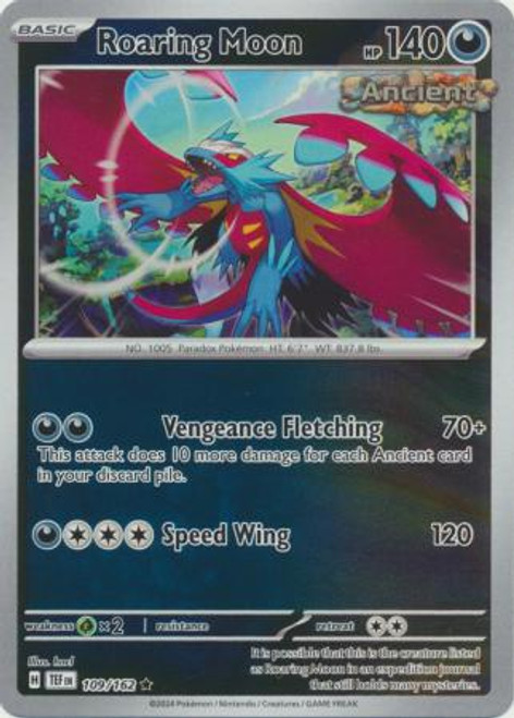 SV Temporal Forces 109/162 Roaring Moon (Reverse Holo)