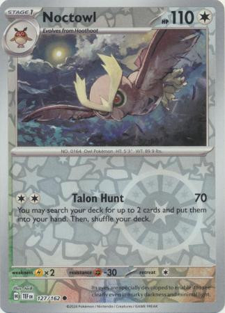 SV Temporal Forces 127/162 Noctowl (Reverse Holo)