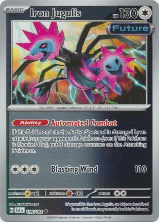SV Temporal Forces 139/162 Iron Jugulis (Reverse Holo)