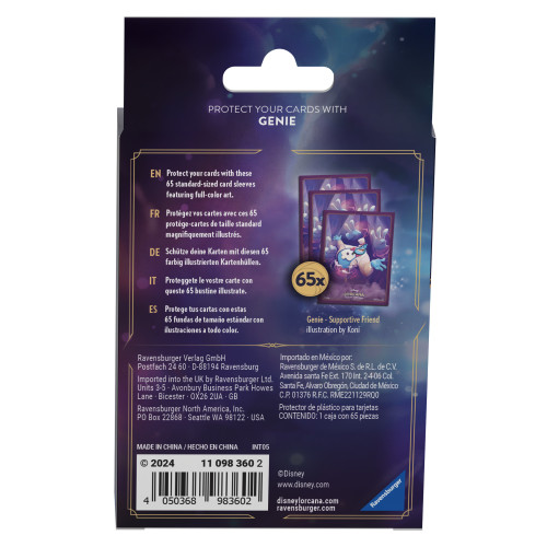 Disney Lorcana: Ursula's Return Card Sleeves - Genie