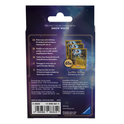 Disney Lorcana: Ursula's Return Card Sleeves - Snow White