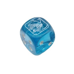 Yu-Gi-Oh! Legendary Duelist: Season 3 - Dark Magician Girl Light Blue Die