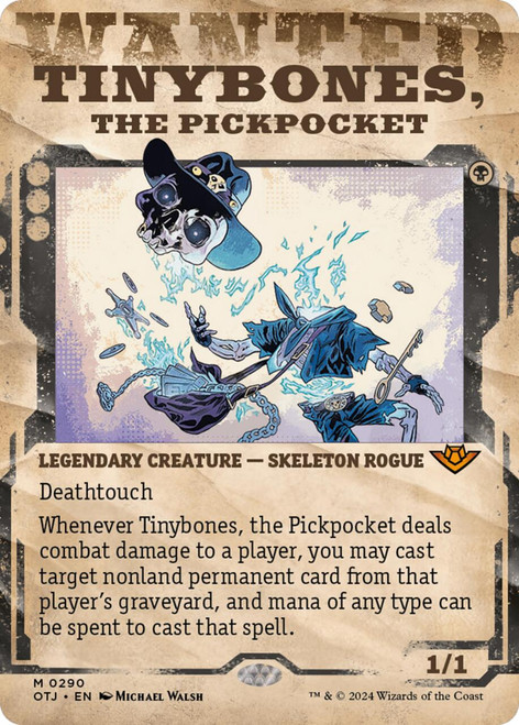Tinybones, the Pickpocket (Showcase Frame)