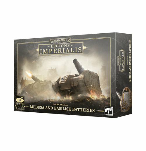 Legions Imperialis - Solar Auxilia: Medusa and Basilisk Batteries