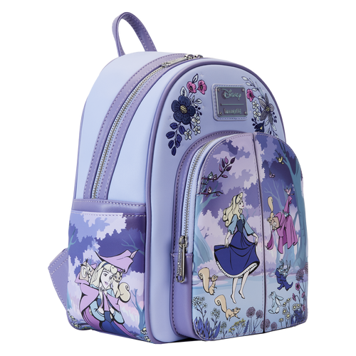 Disney: Sleeping Beauty 65th Anniversary Floral Scene Mini Backpack