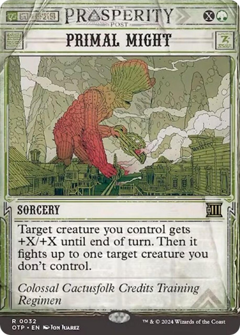 Primal Might (Breaking News)