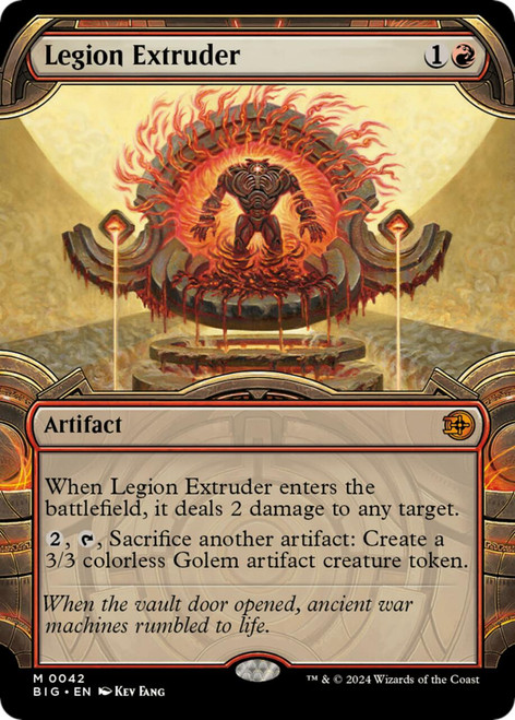 Legion Extruder (Showcase Frame) | The Big Score