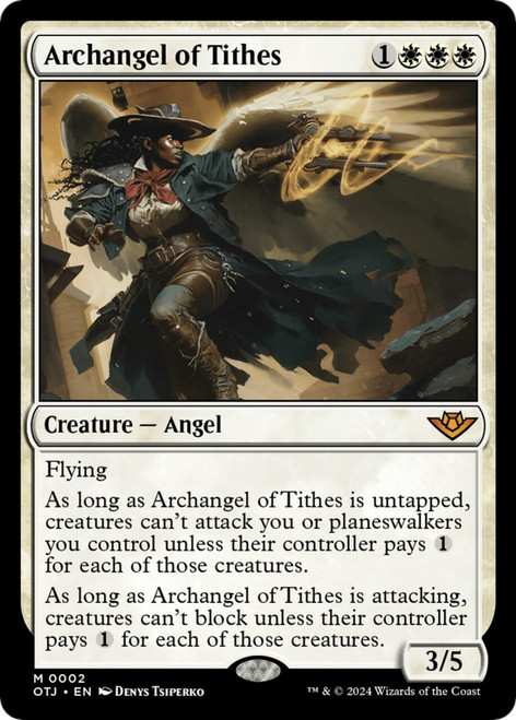 Archangel of Tithes (Foil) | Outlaws of Thunder Junction