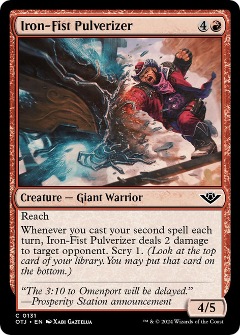 Iron-Fist Pulverizer (Foil)
