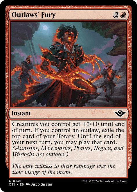Outlaws' Fury (Foil)