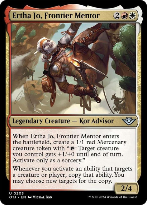 Ertha Jo, Frontier Mentor (Foil)