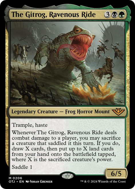 The Gitrog, Ravenous Ride (Foil) | Outlaws of Thunder Junction