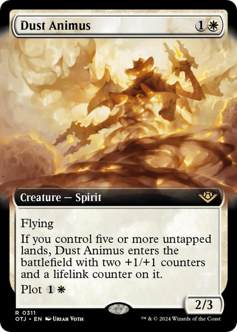 Dust Animus (Extended Art) (Foil)