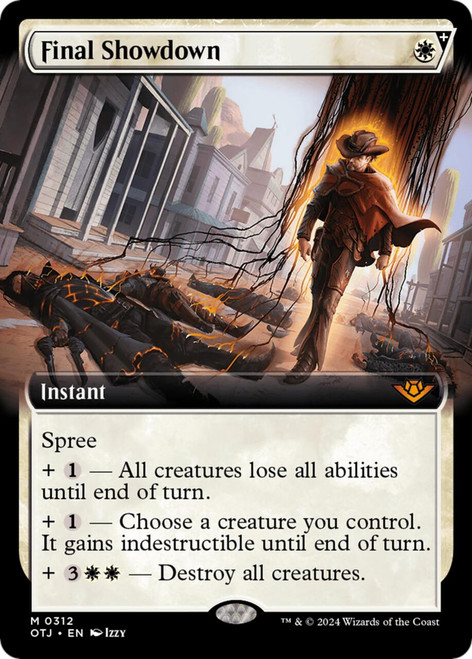 Final Showdown (Extended Art) (Foil)