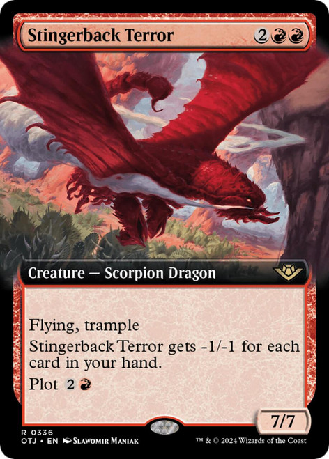 Stingerback Terror (Extended Art) (Foil)