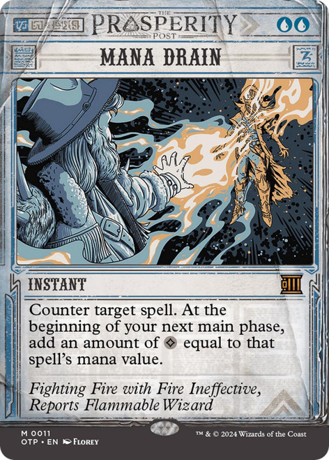 Mana Drain (Breaking News) (Foil)