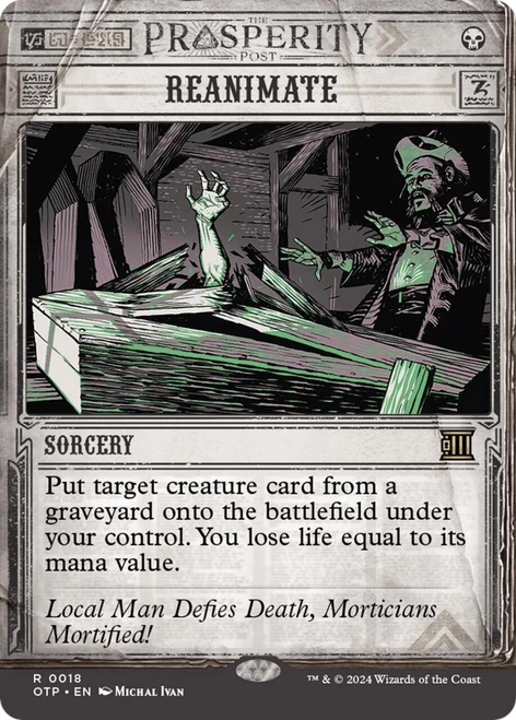 Reanimate (Breaking News) (Foil)
