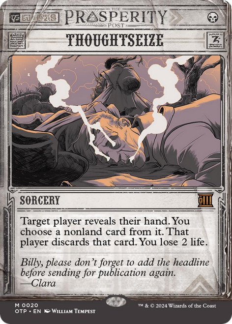 Thoughtseize (Breaking News) (Foil)