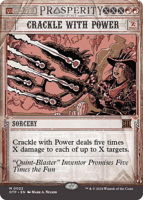 Crackle with Power (Breaking News) (Foil)
