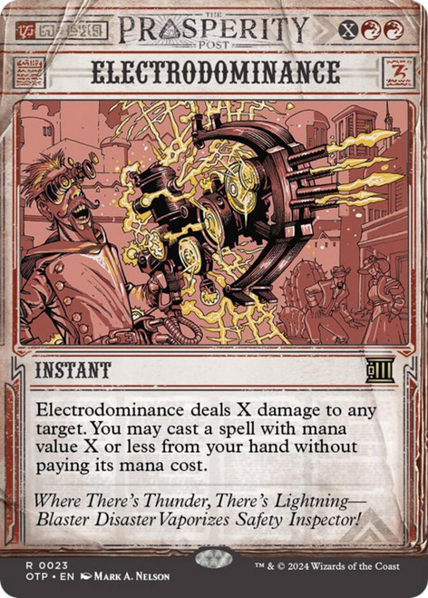 Electrodominance (Breaking News) (Foil)