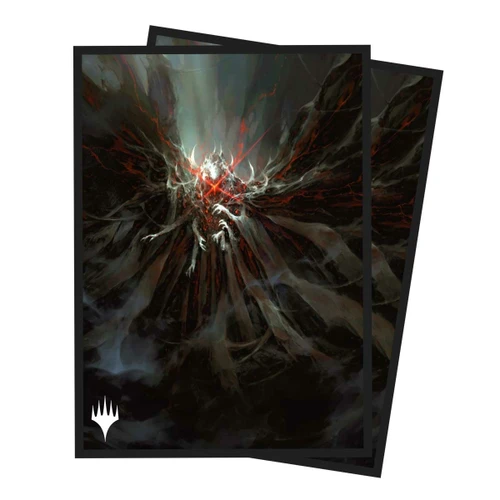 MTG Duskmourn Deck Protector featuring Valgavoth, Harrower of Souls (Commander) (100)