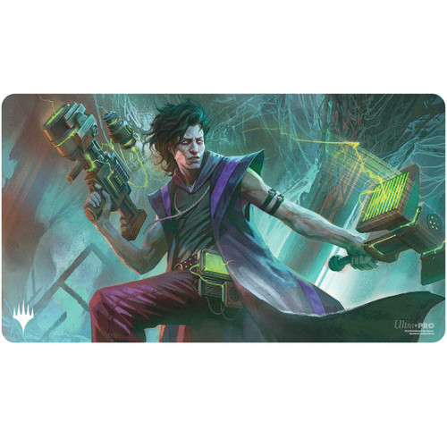 MTG Duskmourn Playmat featuring Winter, Cynical Opportunist (Commander)