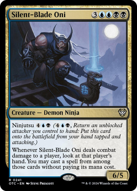 Silent-Blade Oni | Outlaws of Thunder Junction Commander