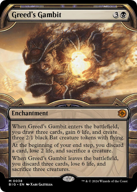 Greed's Gambit (Showcase Frame)