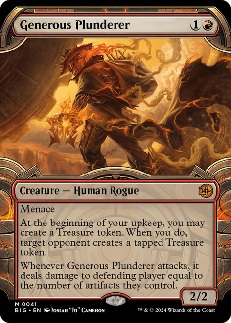 Generous Plunderer (Showcase Frame)