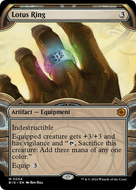 Lotus Ring (Showcase Frame)