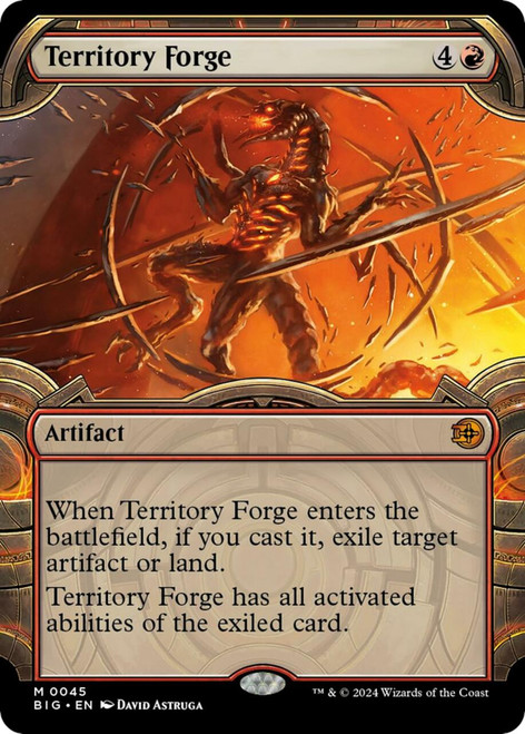 Territory Forge (Showcase Frame) (Foil) | The Big Score