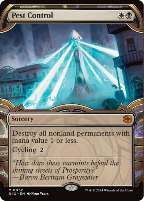 Pest Control (Showcase Frame) (Foil)