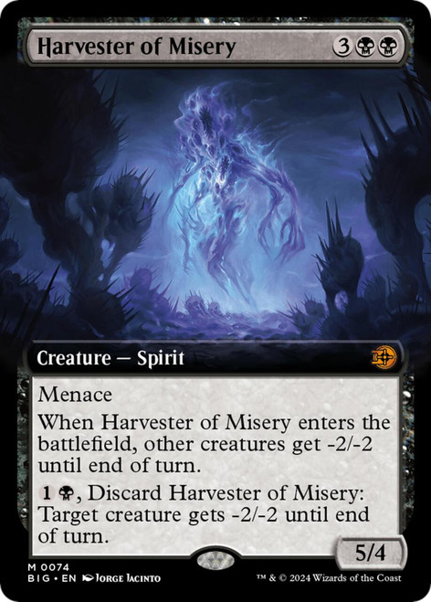 Harvester of Misery (Extended Art) (Foil)