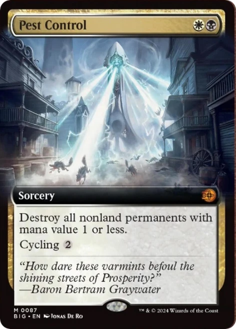 Pest Control (Extended Art) (Foil)