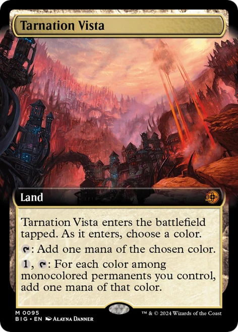Tarnation Vista (Extended Art) (Foil)