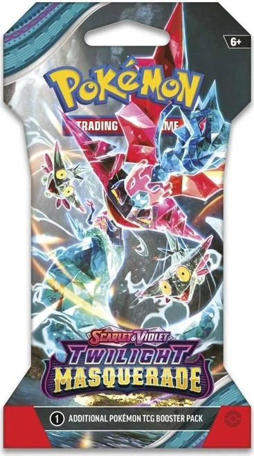 Scarlet and Violet Twilight Masquerade Booster Pack (Cardboard Packaging)