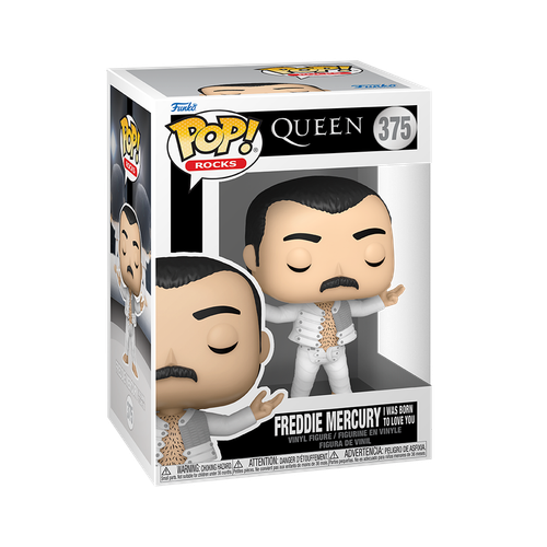 POP! Rocks - Queen #375 Freddie Mercury (I Was Born to Love You)