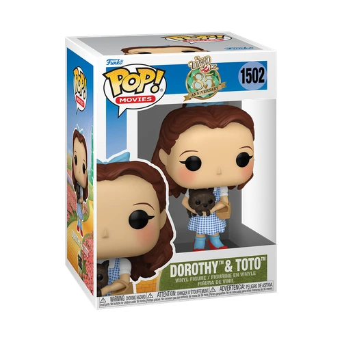 POP! Movies - The Wizard of Oz #1502 Dorothy & Toto (85th Anniversary)