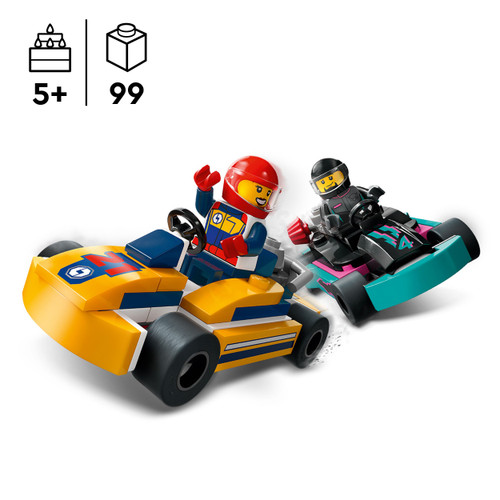 City Go-Karts and Race Drivers Vehicle Set 60400