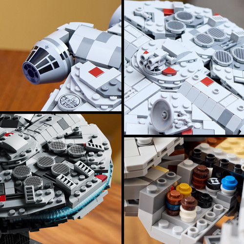 Star Wars Millennium Falcon Model Set for Adults 75375