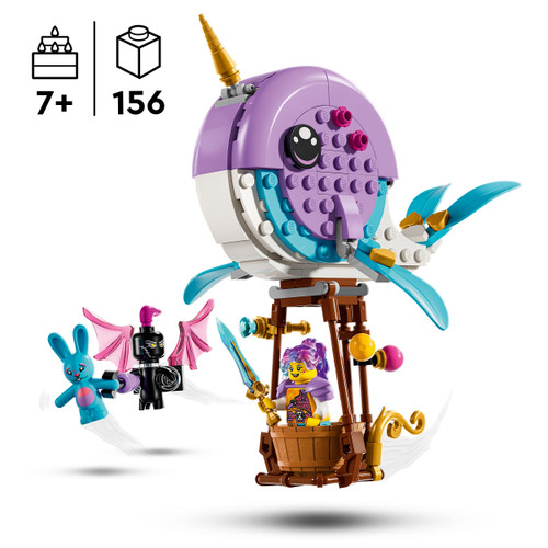 DREAMZzz Izzie's Narwhal Hot-Air Balloon Toy Set 71472